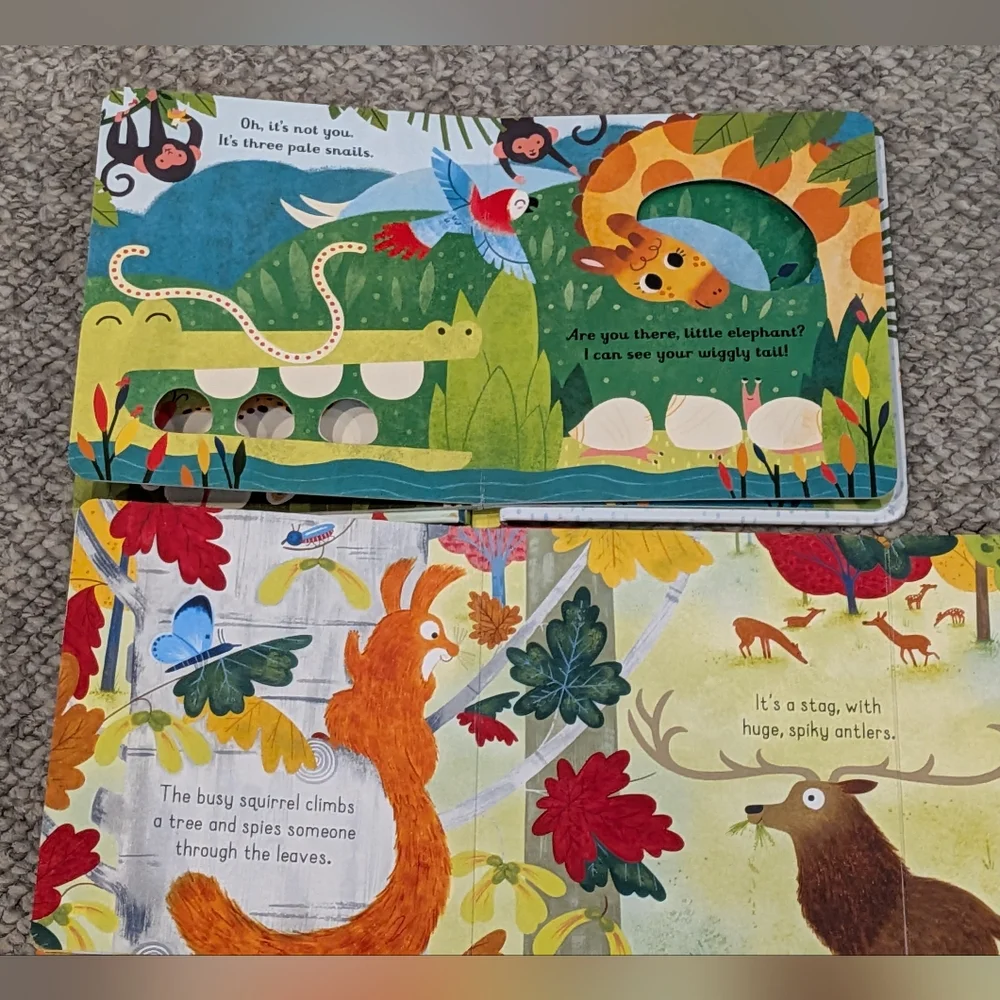 Interactive Board Book Collection 4 Kane Miller & Usborne